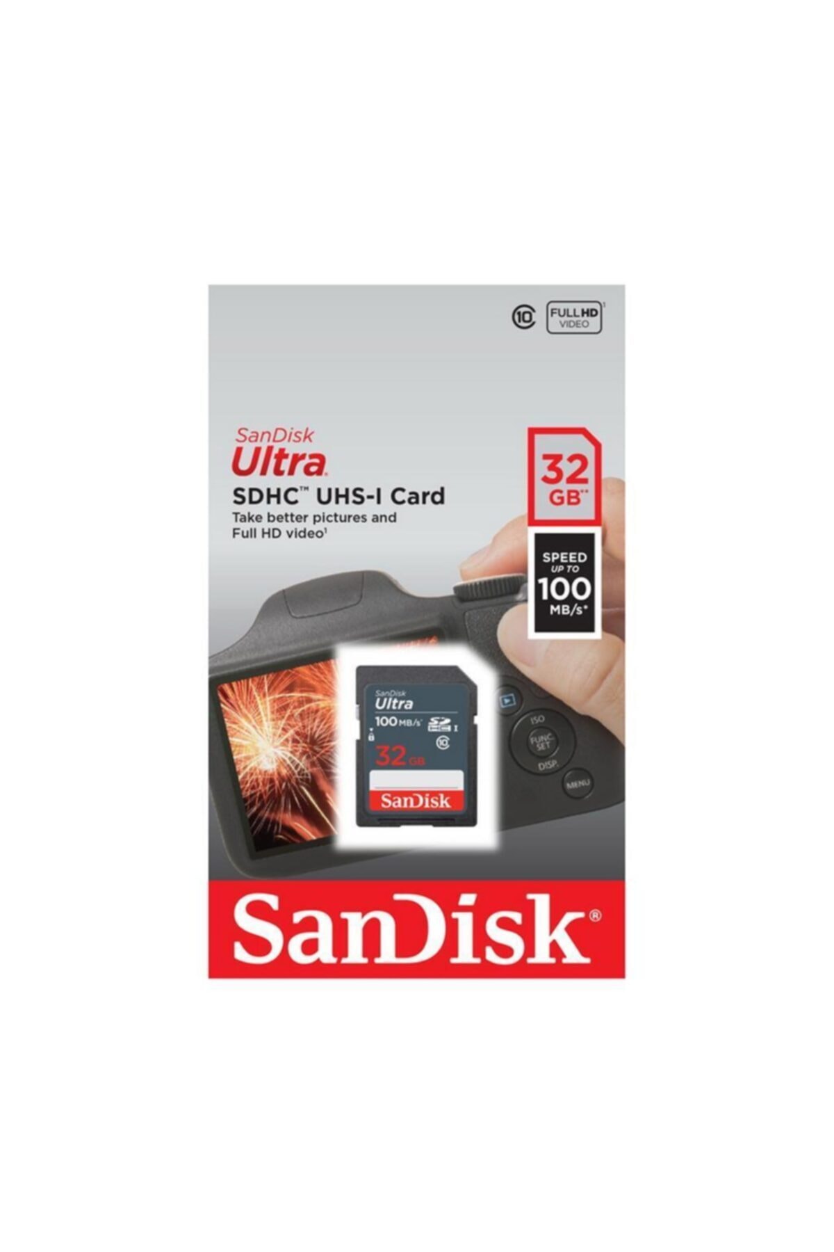 Ultra%2032gb%20100mb/s%20Sdhc%20Hafıza%20Kartı